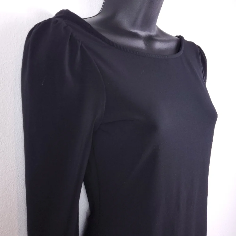 Elizabeth and James Black Round Neck Dress - Picture 3 of 7